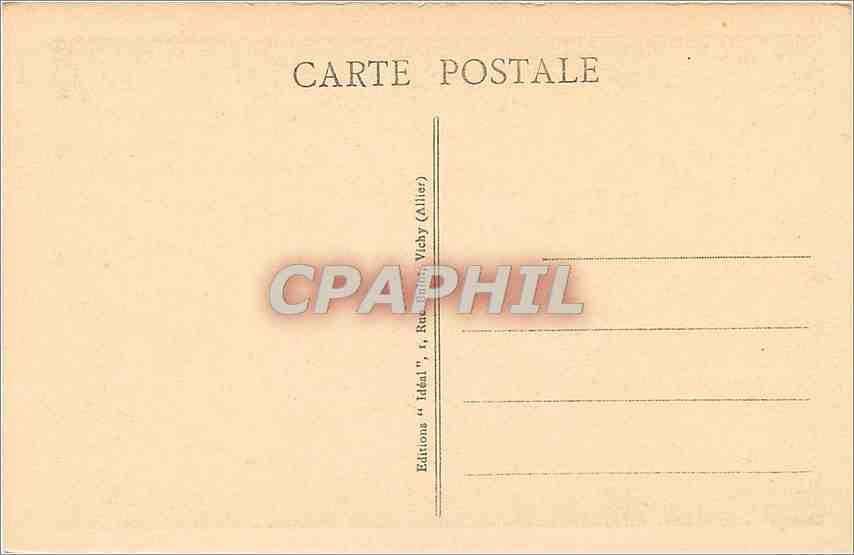 CPA Le Puy Le Cloitre Chapiteau representant le triomphe de la Religion  — Verso