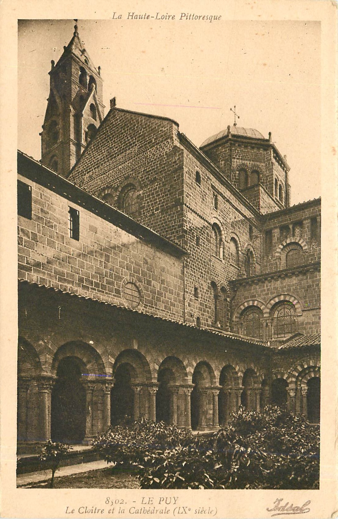 CPA Le Puy Le Cloitre et la Cathedrale 