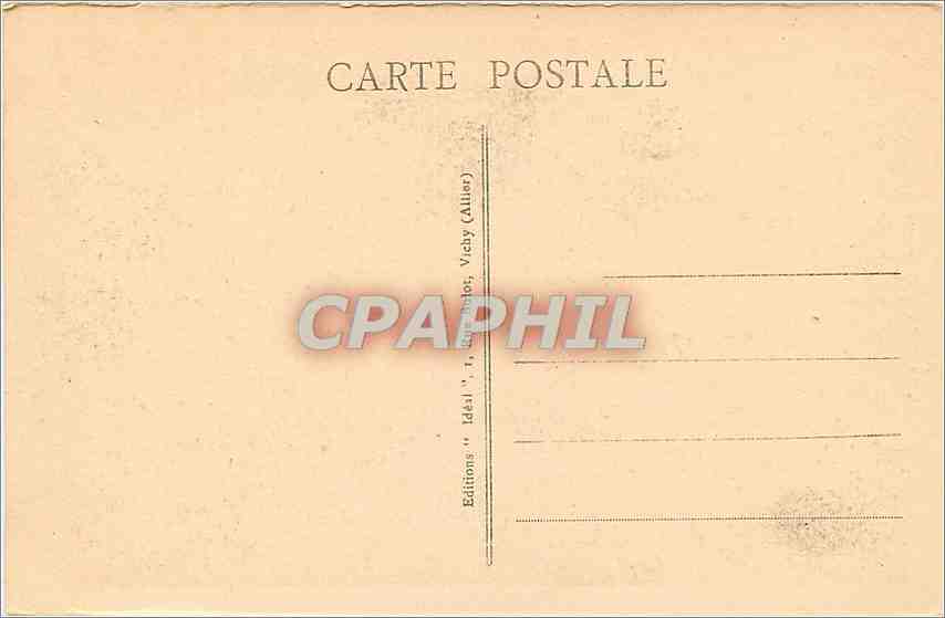 CPA Le Puy Le Cloitre et la Cathedrale  — Back