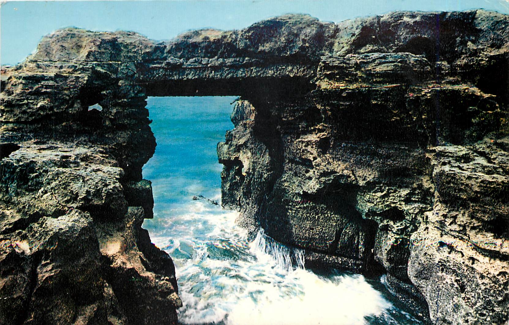 CPA Saint Palais sur Mer Le Pont du Diable 