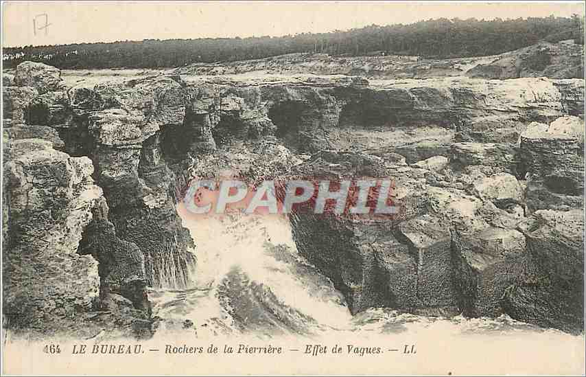 Le Bureau — Rochers de la Pierrière — Effet de Vagues — LL
