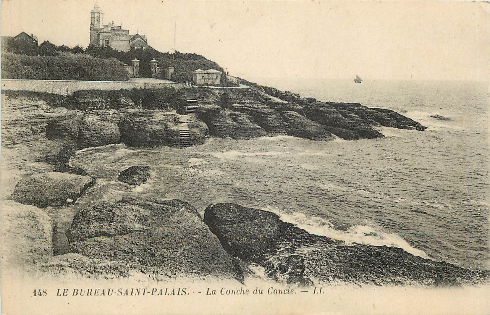 CPA Le Bureau Saint Palais La Conche du Concie 