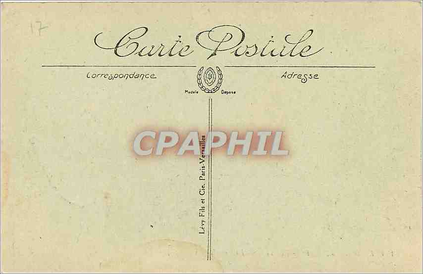 CPA Le Bureau Saint Palais La Conche du Concie  — Verso