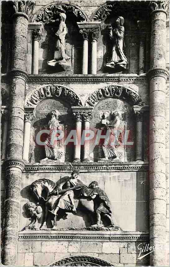 Angoulême — Cathédrale Saint-Pierre — Détails de la façade