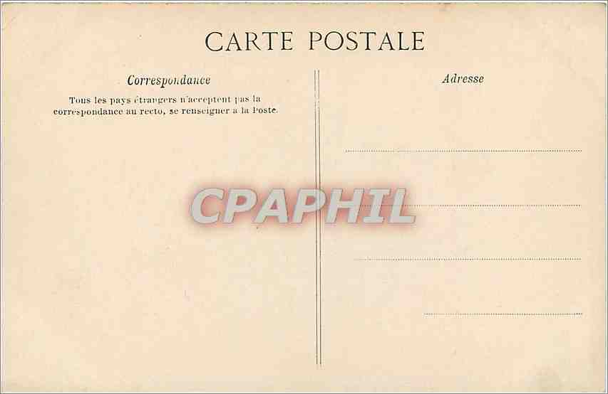 CPA Le Cantal Pittoresque Cirque de Mandailles  — Rückseite