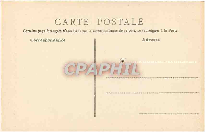 CPA Falaise Calvados Portail de l'Eglise de la Trinite  — Rückseite