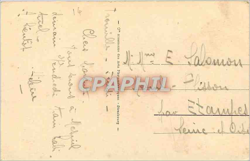 CPA Deauville La Plage Fleurie Le Casino vu des Jardins  — Verso