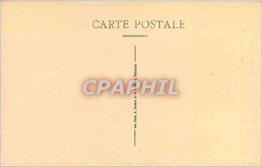 CPA Caen Eglise St Jean La Tour du Portail  — Verso