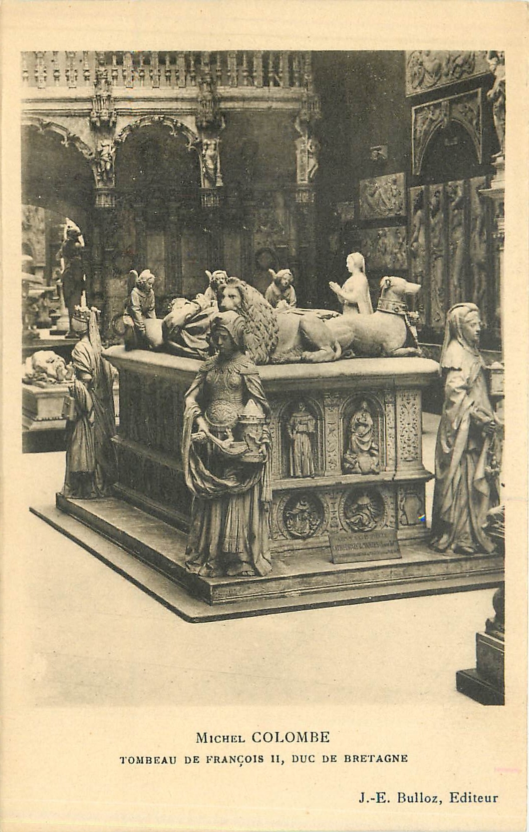 CPA Nantes Michel Colombe Tombeau de Francois II Duc de Bretagne 