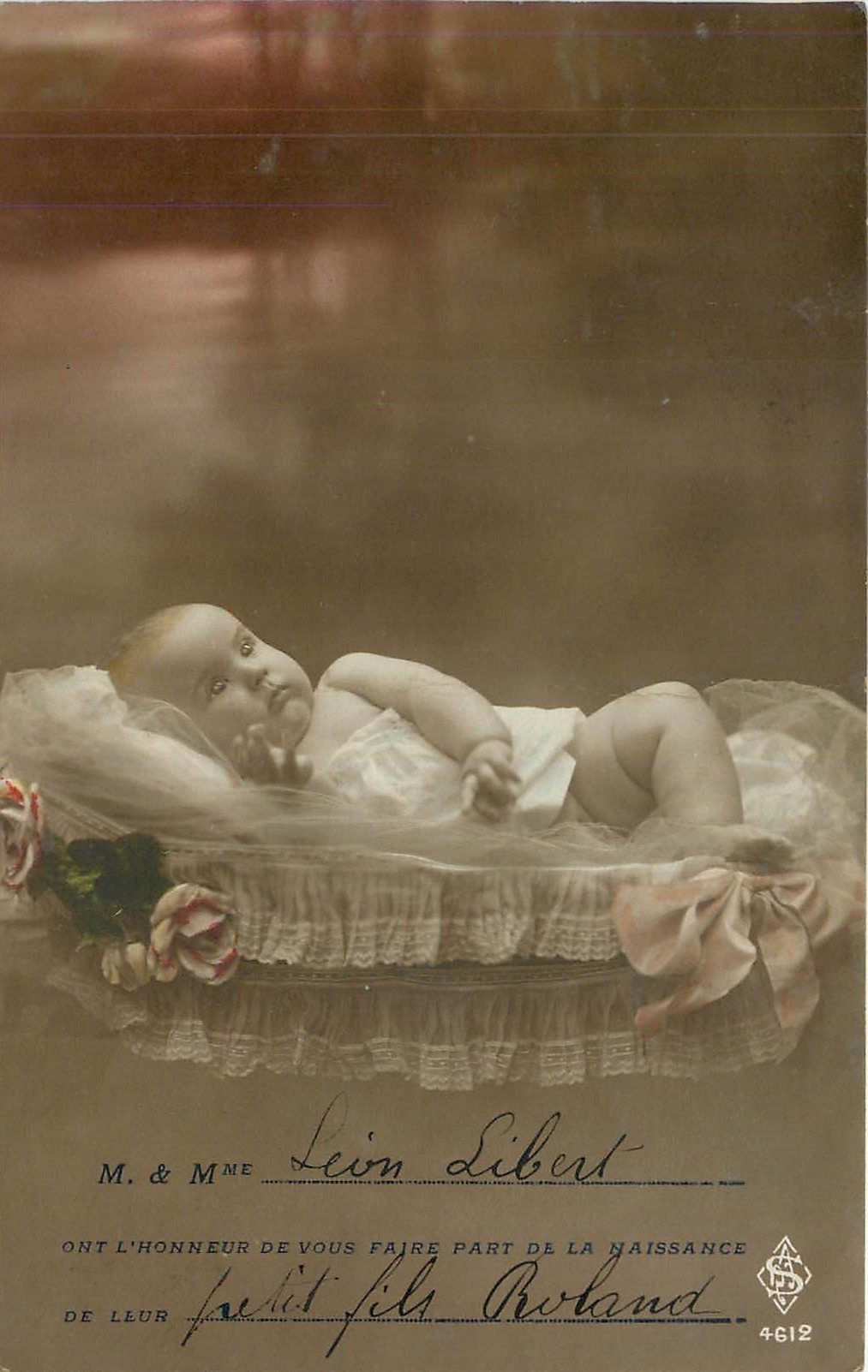 CPA Enfant Bebe Leon Libert