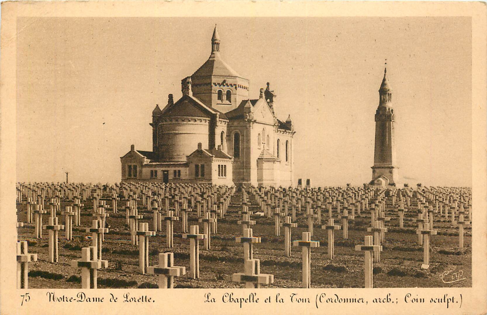 CPA Notre Dame de Lorelle La Chapelle et la Tour 