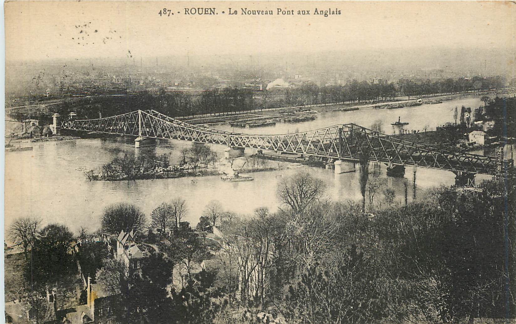 CPA Rouen Le Nouveau Pont aux Anglais 