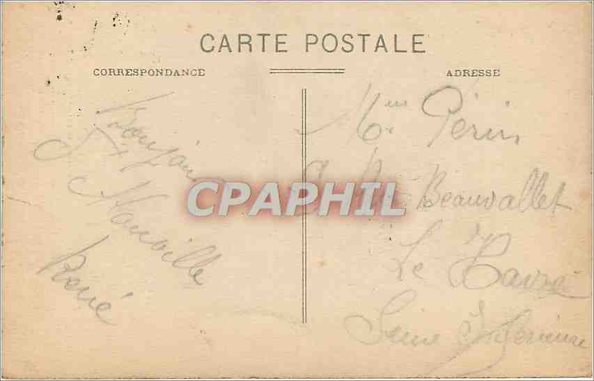 CPA Maison Delamare Le gros Chene d'Allouville Le plus vieux d'Europe  — Rückseite
