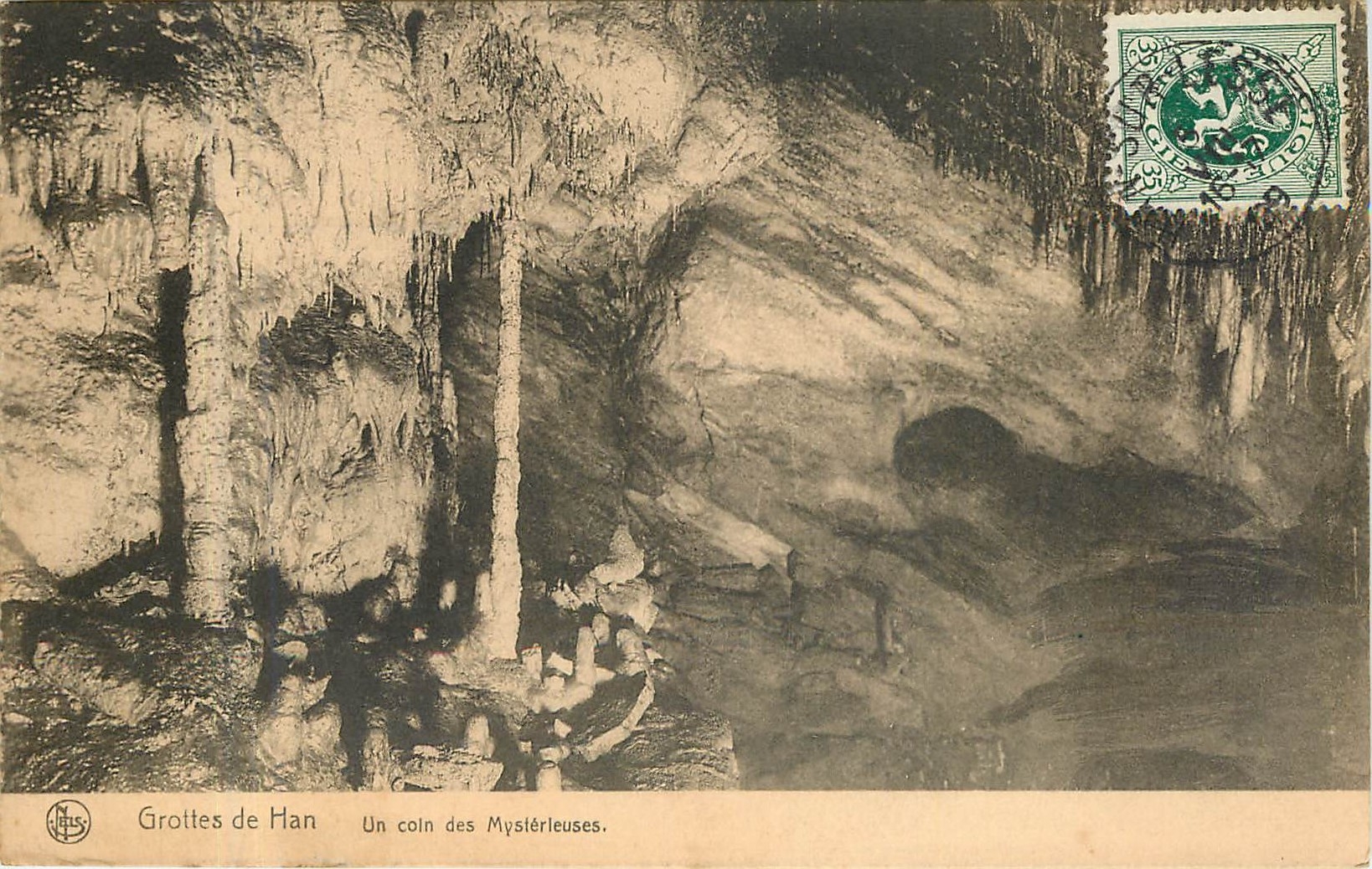 CPA Grottes de Han Un coin des Mysterieuses 
