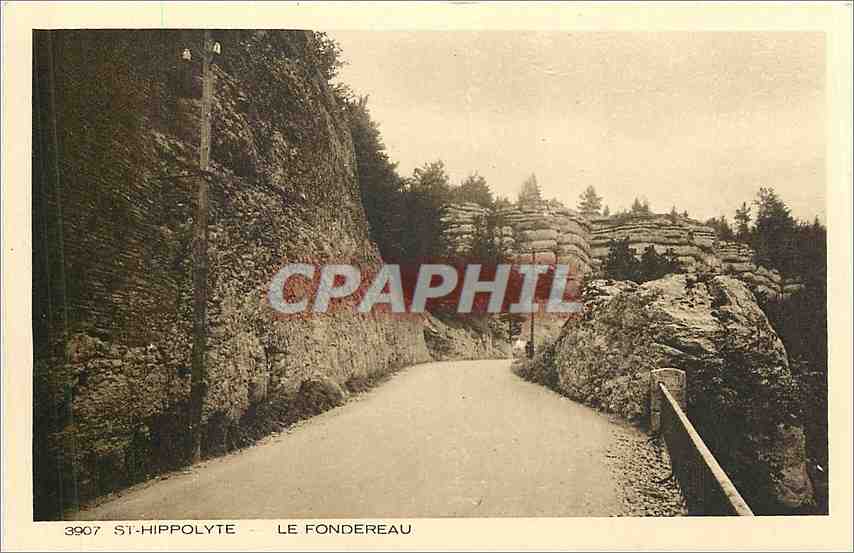 CPA St Hippolyte Le Fondereau 
