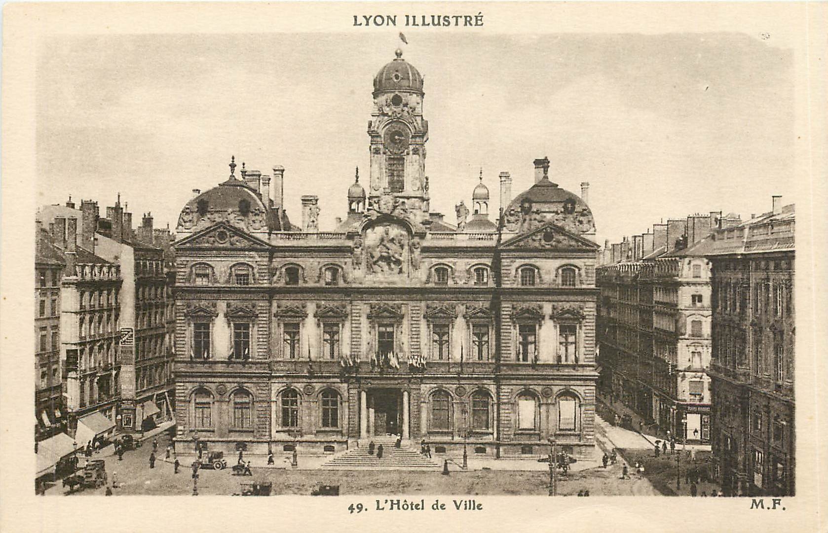 CPA Lyon L'Hotel de Ville 