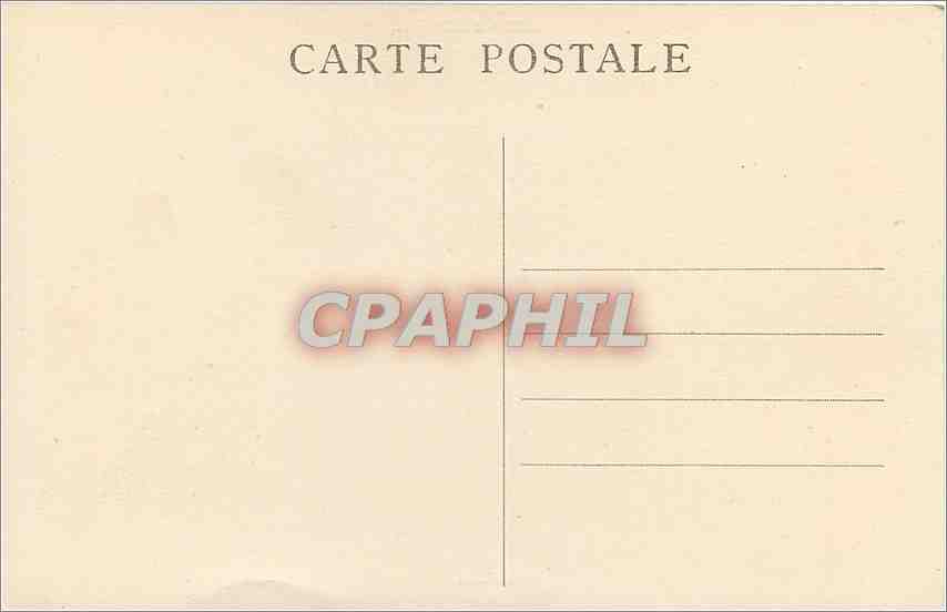 CPA Lyon L'Hotel de Ville  — Verso