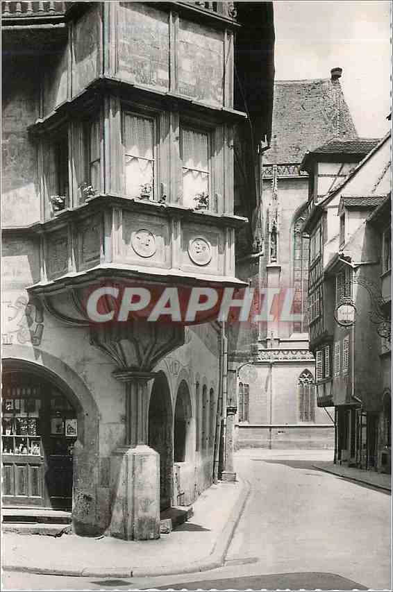 CPM Colmar La rue Merciere avec maison Pfister 