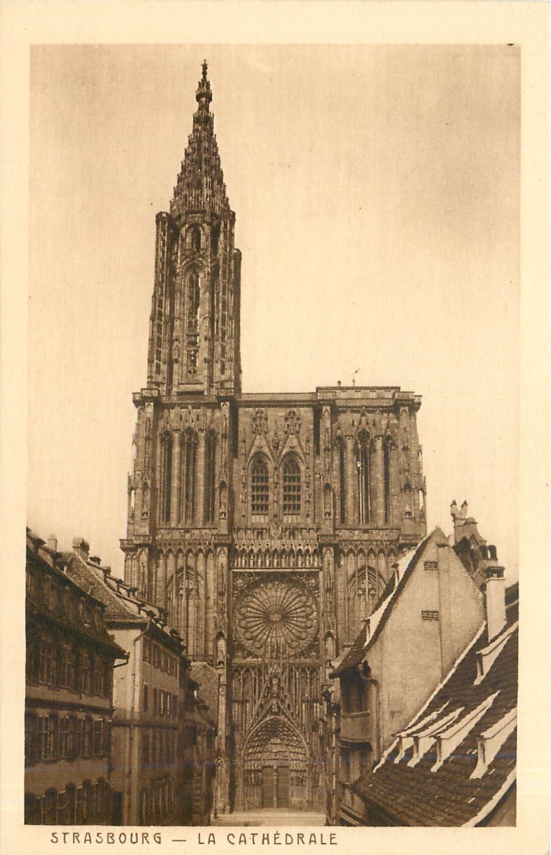 CPA Strasbourg La Cathedrale 