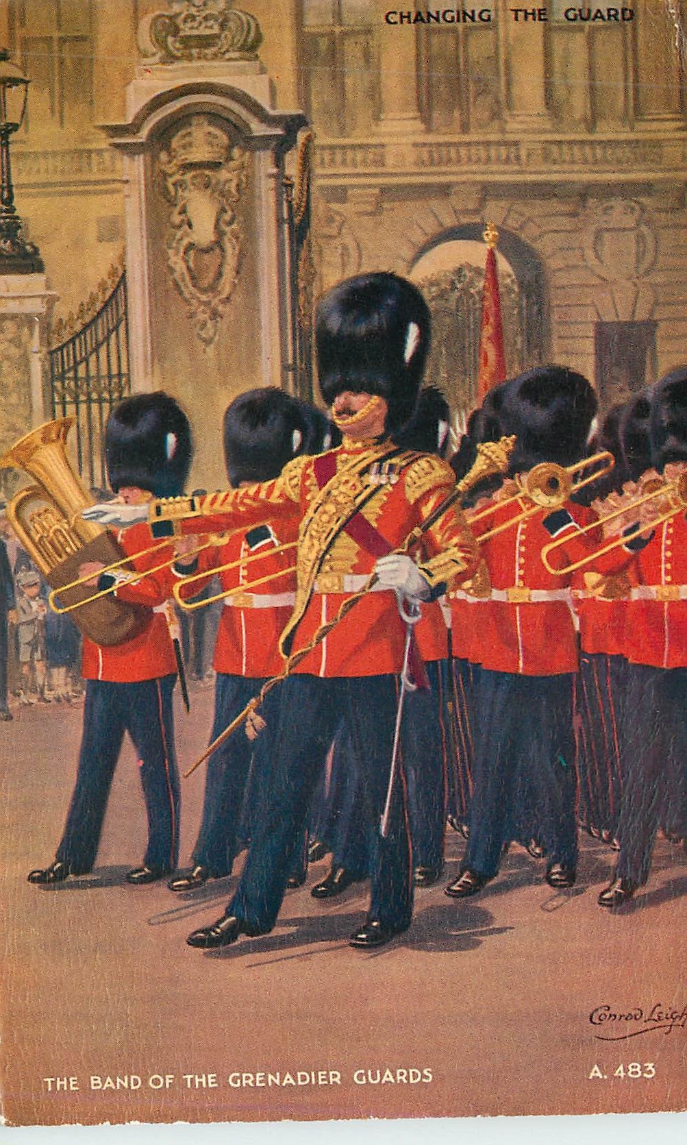 CPM The Band of the Grenadier Guards  Militaria