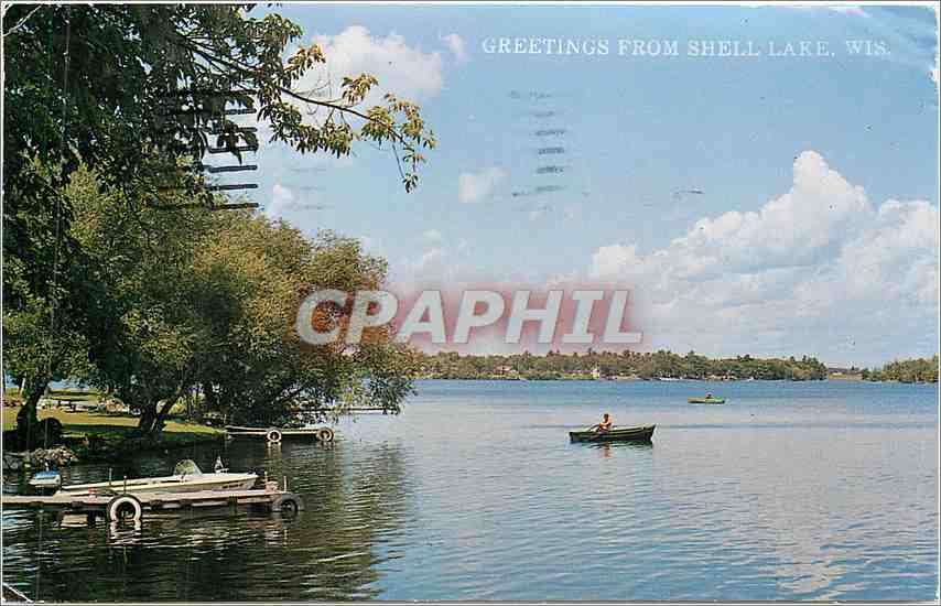 CPM Greetings from Shell Lake Wis 