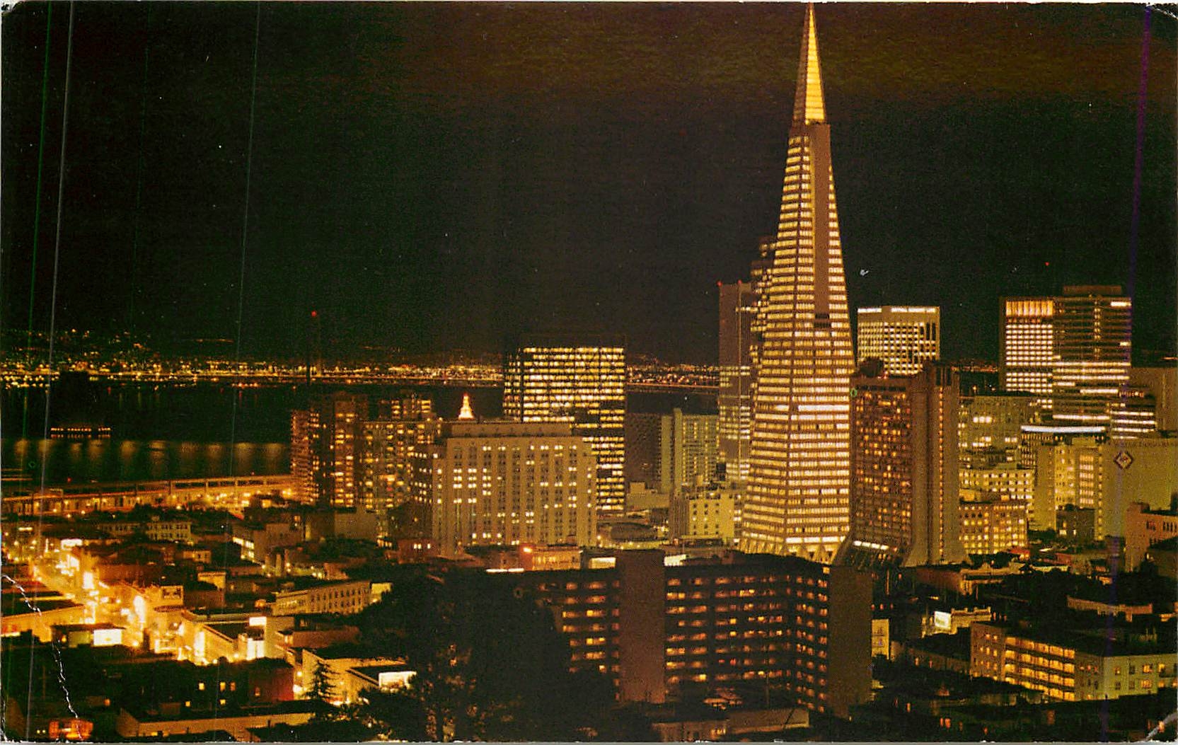 CPM San Francisco new and dramatic sky scrapers dominate the city skyline 