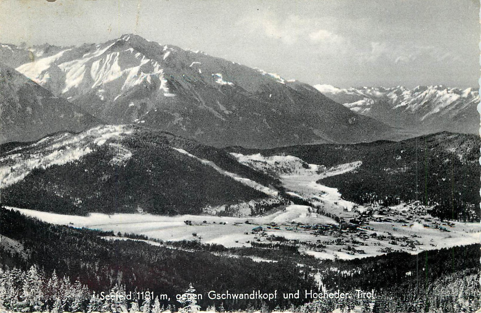 CPA Gegen Gschwandtkopf und Hocheder Tirol 