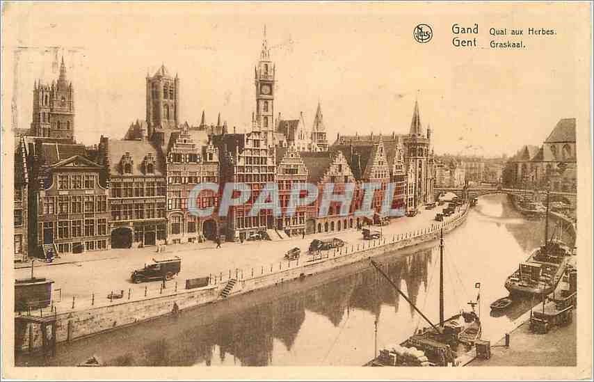 CPA Gand Quai aux Herbes 