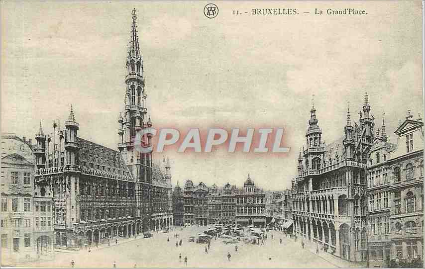 CPA Bruxelles La Grand Place 