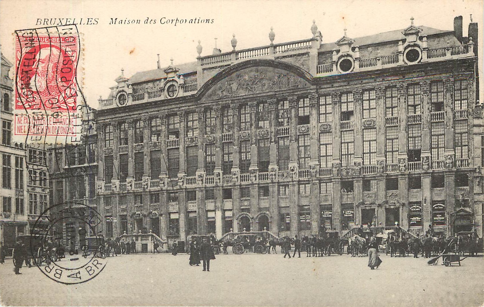 CPA Bruxelles Maison des Corporations 
