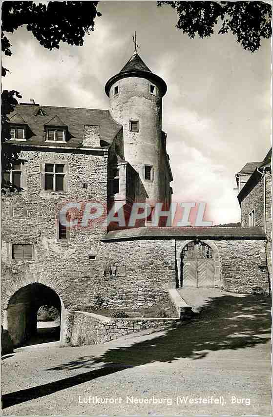 CPA Luftkurort Neuerburg Westeifel Burg 