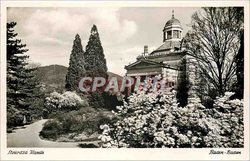 CPA Stourdza Kapelle Baden Baden 