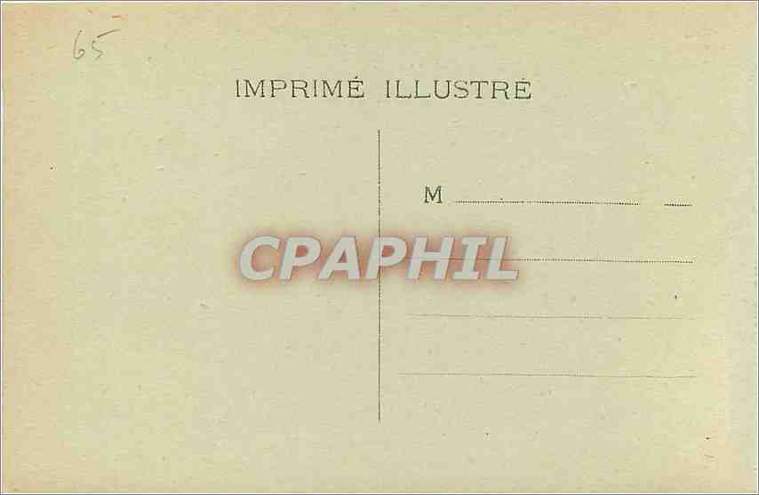 Luz-Saint-Sauveur — Église des Templiers — Les Pyrénées — Verso