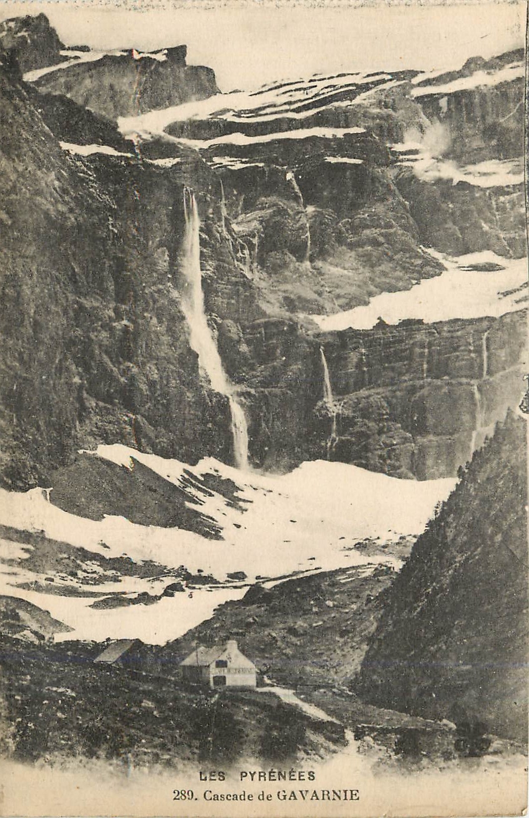 CPA Cascade de Gavarnie 