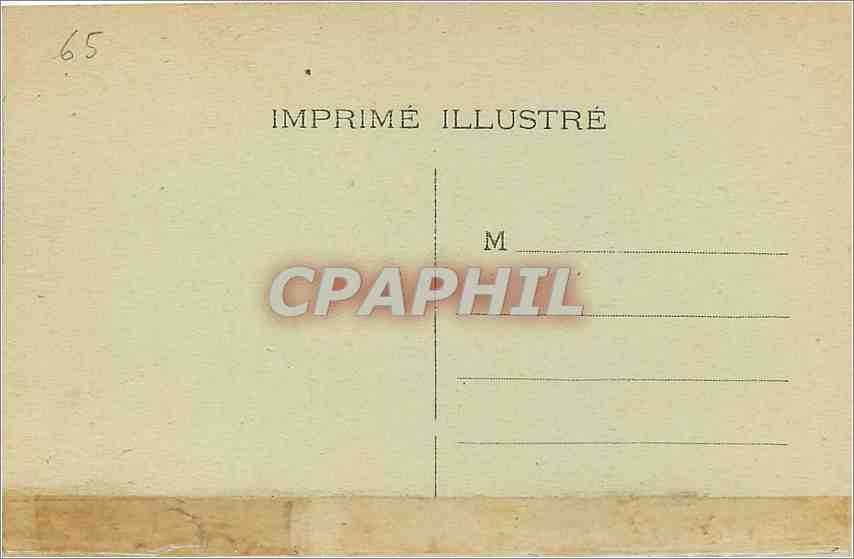 CPA Gavarnie La Breche de Roland Cote France  — Verso