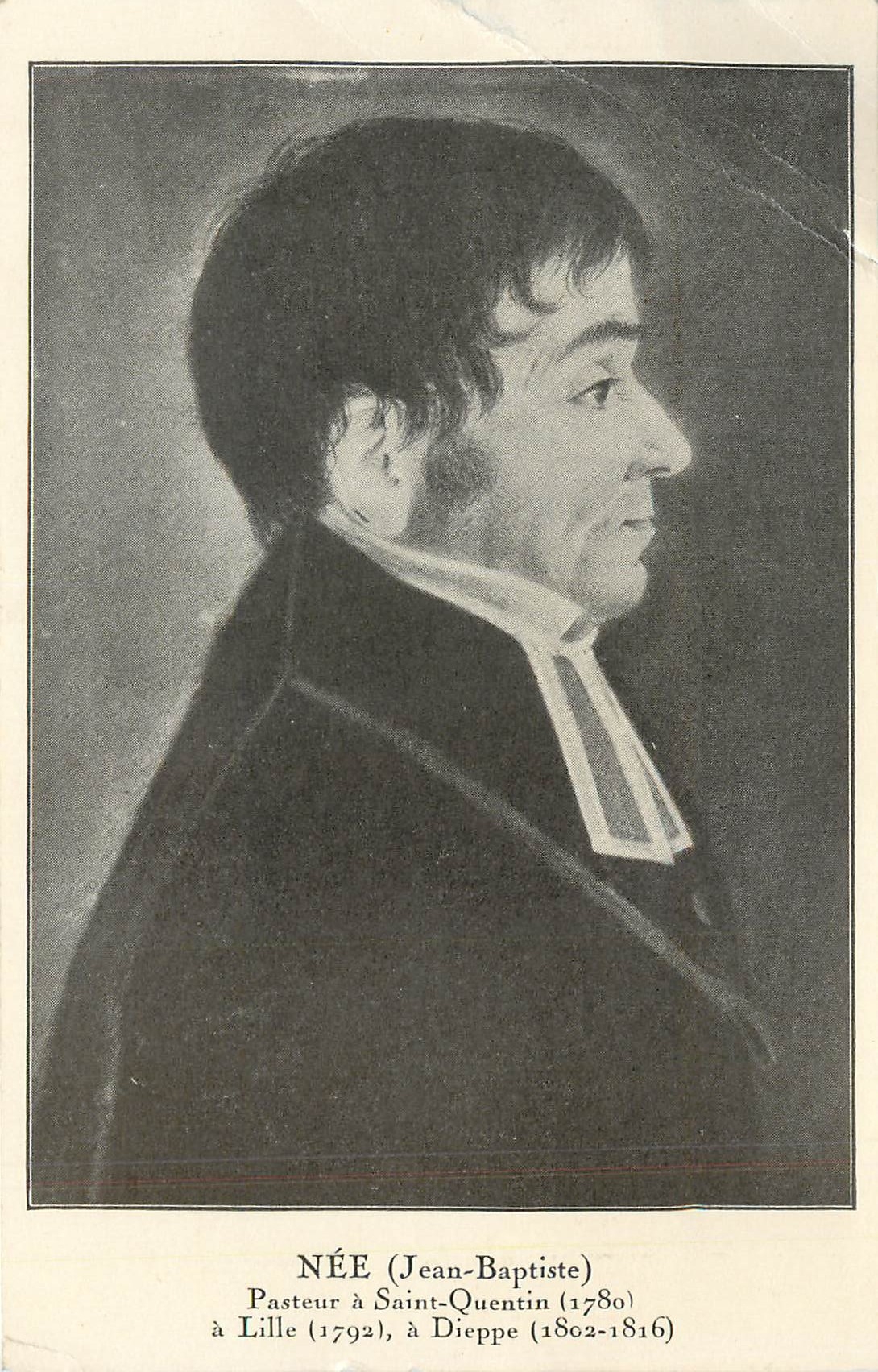 CPA Nee Jean Baptiste Pasteur a Saint Quentin a Lille a Dieppe 