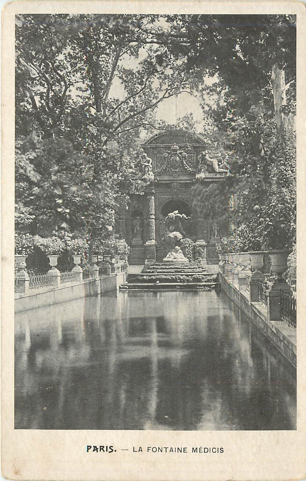 CPA Paris La Fontaine Medicis 