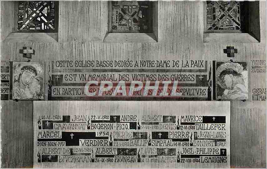 CPA Paroisse Marie Mediatrice Eglise Votive de la Liberation de Paris 