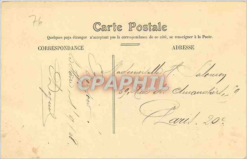 CPA Le Havre Le Musee et l'Anse des Pilotes Bateaux — Rückseite