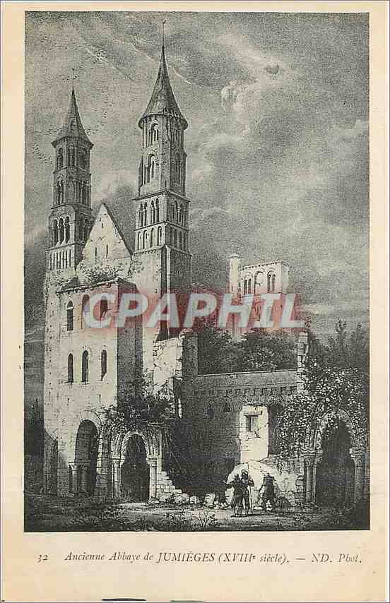 CPA Ancienne Abbaye de Jumieges 