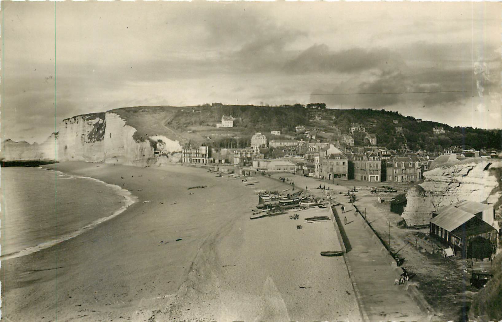 CPA Etretat S Inf La Plage 