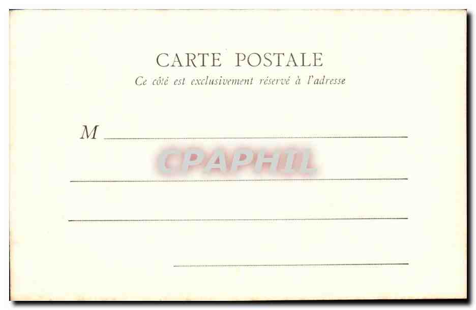 Vichy - Casino - Grand Salle des Fetes - CPA  — Rückseite