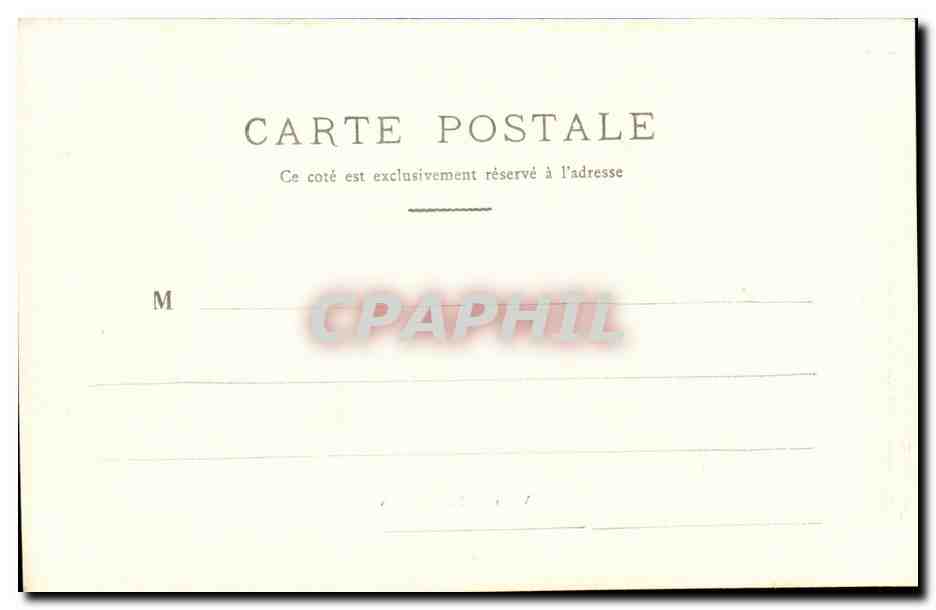 Vichy - Rue de Paris - CPA  — Verso