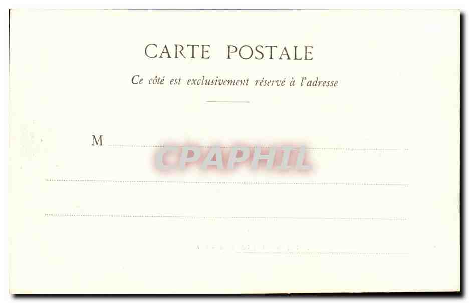 Dijon - Hotel de Ville - CPA  — Verso