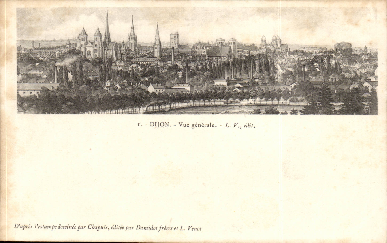 Dijon - Vue General - CPA 