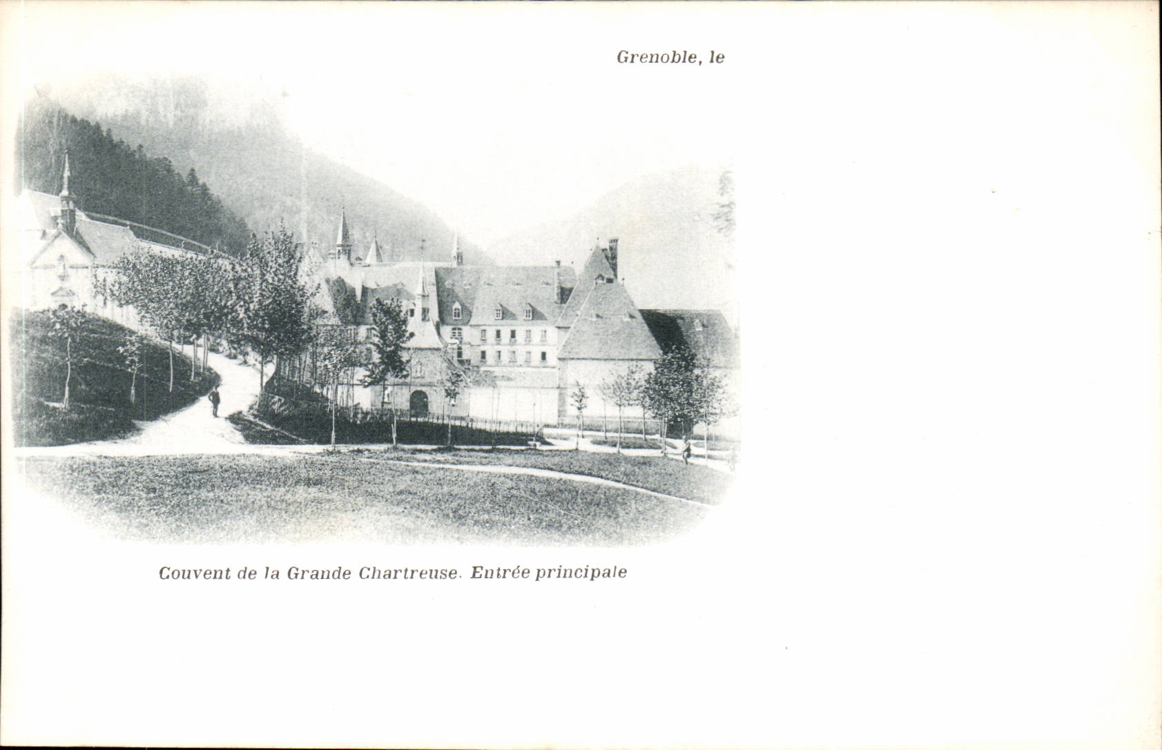 Isere - Grenoble - Couvent de la Grande Chartreuse - Entree Principale - CPA 