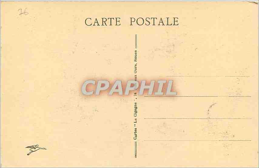 CPA ROUEN-Altre St Maclou-Deail des Boiseries-St Maclu house — Rückseite