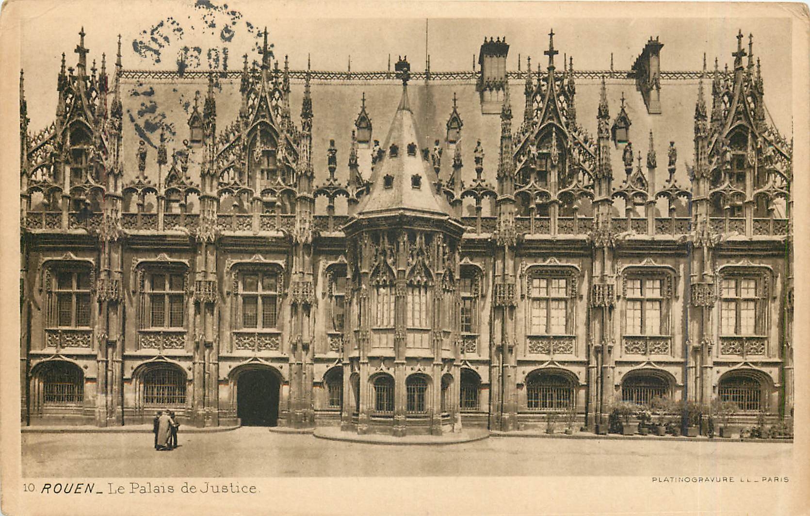 CPA ROUEN-Le Palais de Justice