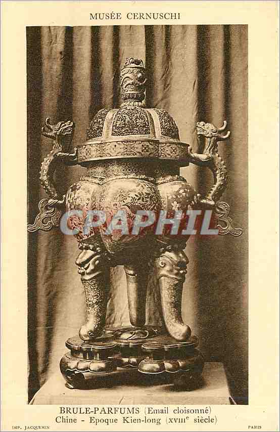 CPA BRULE-PARFUNS -CHINE-EPOQUE KIEN-LONG(XIIIeme s Paris Musee Cernuschi China
