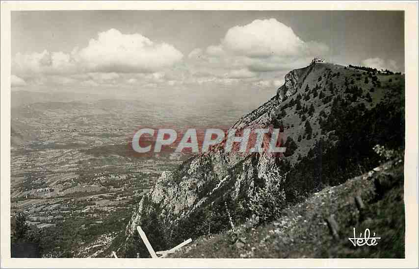 CPA AIX-LES BAINS -Un coin du Mt revard. Ve panoramique d'Aix et environs